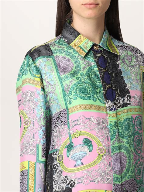 big and tall versace silk shirts|versace silk shirts for women.